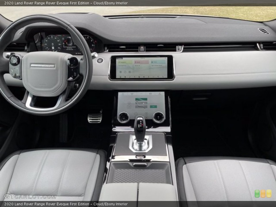 Cloud/Ebony Interior Dashboard for the 2020 Land Rover Range Rover Evoque First Edition #140783156