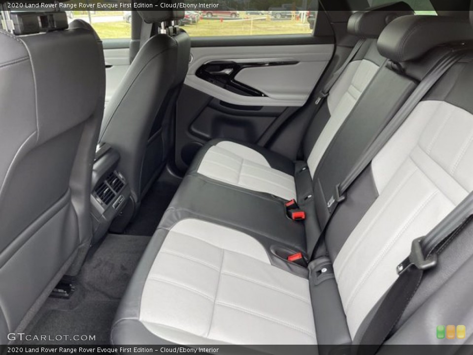 Cloud/Ebony Interior Rear Seat for the 2020 Land Rover Range Rover Evoque First Edition #140783174