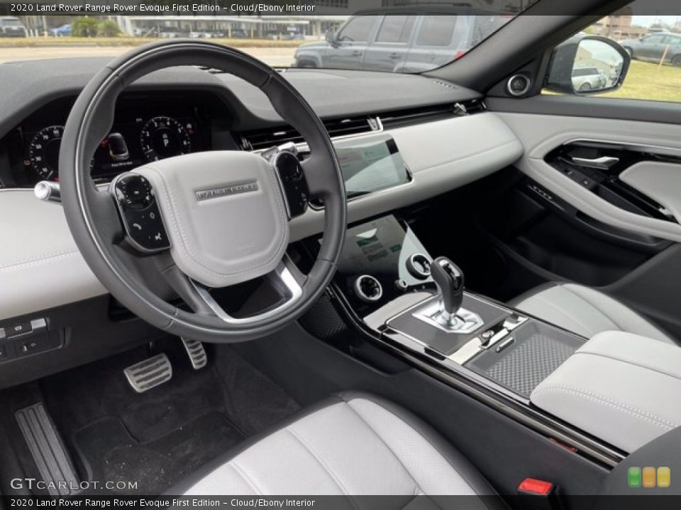 Cloud/Ebony Interior Photo for the 2020 Land Rover Range Rover Evoque First Edition #140783351