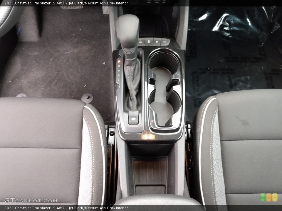 Jet Black/Medium Ash Gray Interior Transmission for the 2021 Chevrolet Trailblazer LS AWD #140783435