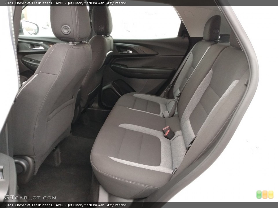 Jet Black/Medium Ash Gray Interior Rear Seat for the 2021 Chevrolet Trailblazer LS AWD #140783453