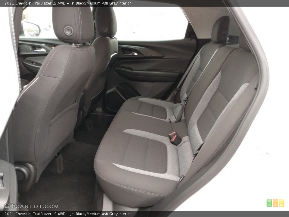 Jet Black/Medium Ash Gray Interior Rear Seat for the 2021 Chevrolet TrailBlazer LS AWD #140783453