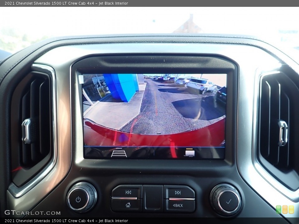 Jet Black Interior Controls for the 2021 Chevrolet Silverado 1500 LT Crew Cab 4x4 #140784962