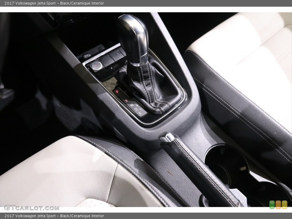 Black/Ceramique Interior Transmission for the 2017 Volkswagen Jetta Sport #140785148