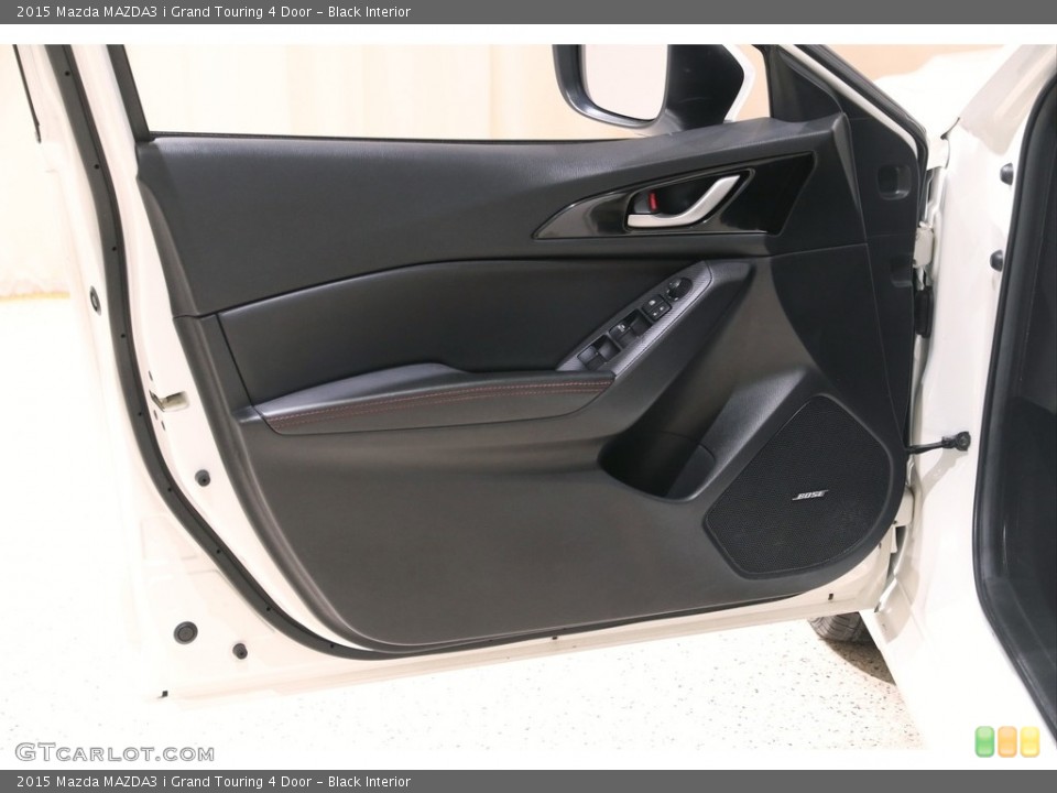 Black Interior Door Panel for the 2015 Mazda MAZDA3 i Grand Touring 4 Door #140785508