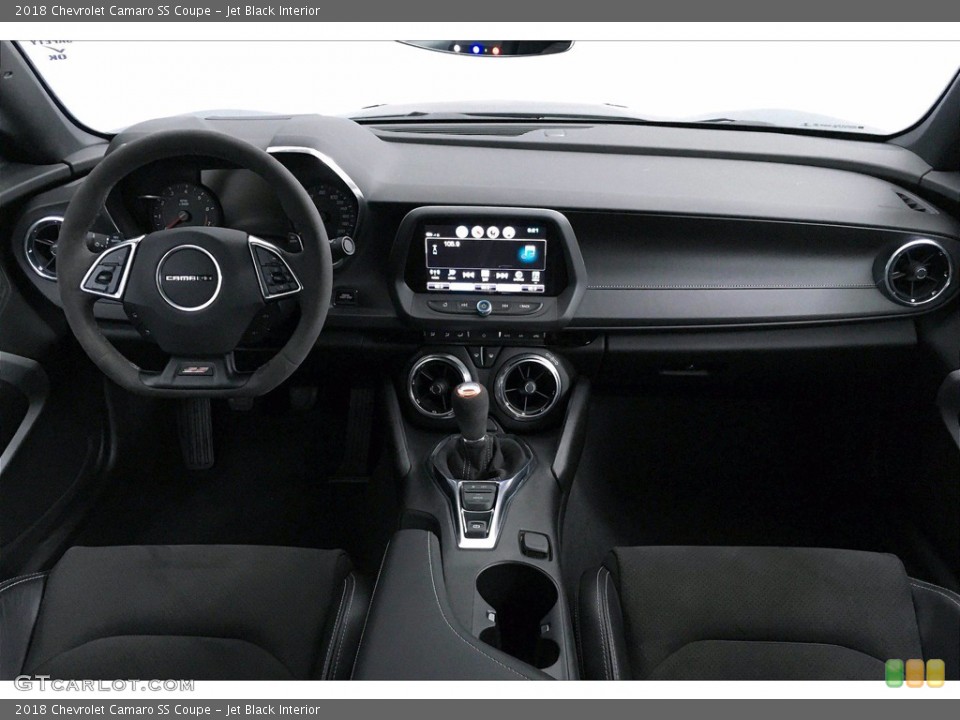 Jet Black Interior Dashboard for the 2018 Chevrolet Camaro SS Coupe #140790260