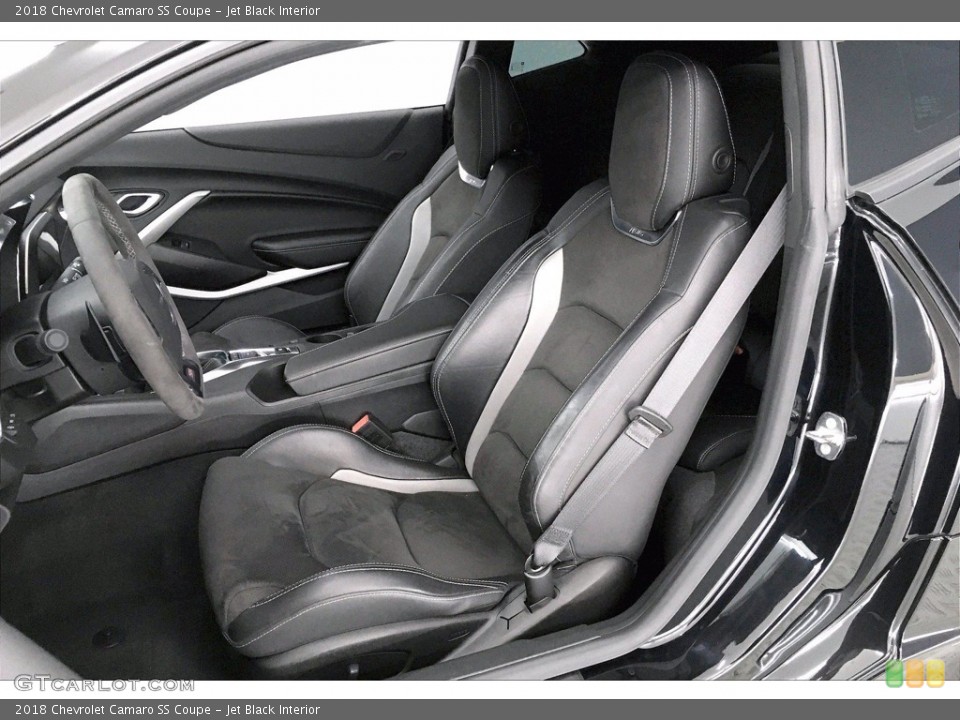 Jet Black Interior Front Seat for the 2018 Chevrolet Camaro SS Coupe #140790425