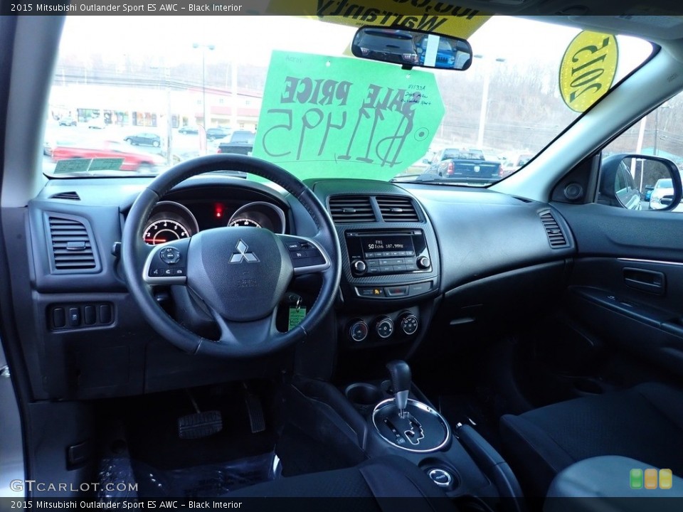 Black Interior Dashboard for the 2015 Mitsubishi Outlander Sport ES AWC #140793344