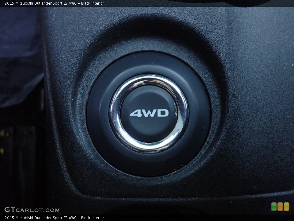 Black Interior Controls for the 2015 Mitsubishi Outlander Sport ES AWC #140793413
