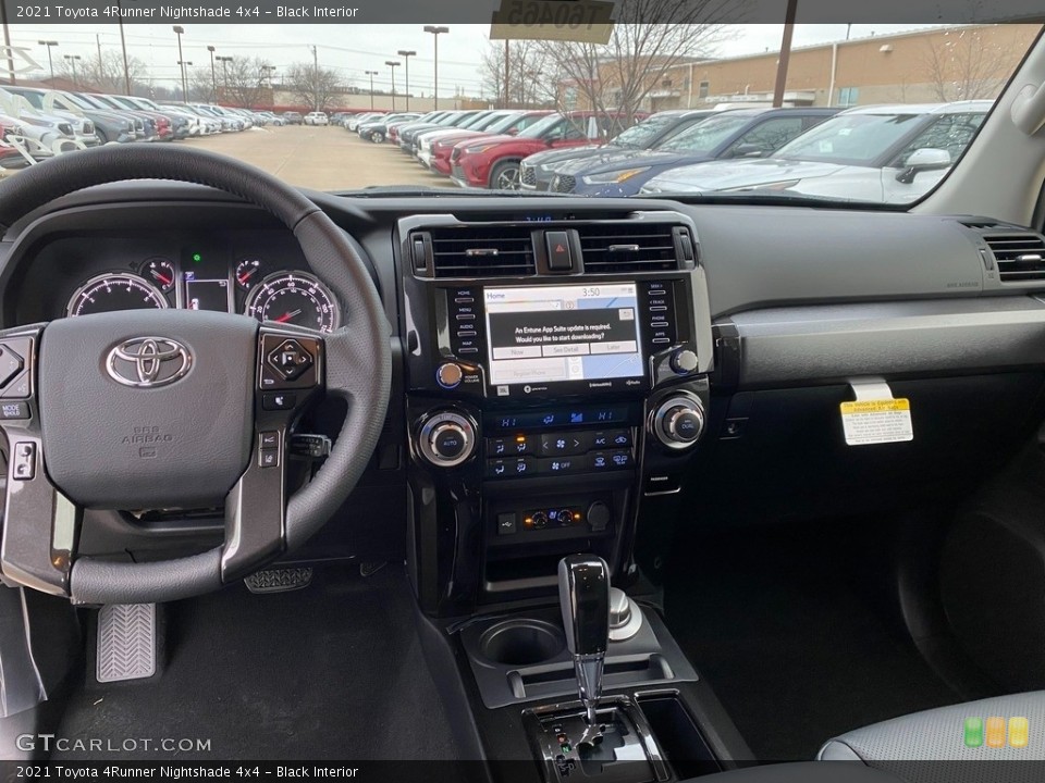 Black Interior Dashboard for the 2021 Toyota 4Runner Nightshade 4x4 #140794565