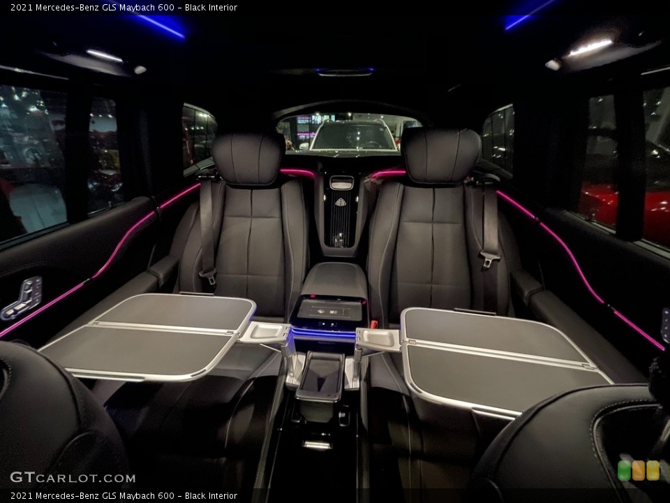 Black Interior Rear Seat for the 2021 Mercedes-Benz GLS Maybach 600 #140796998
