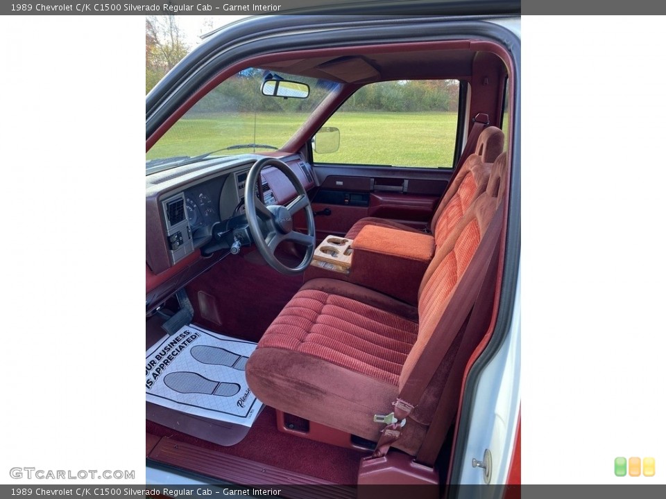 Garnet 1989 Chevrolet C/K Interiors