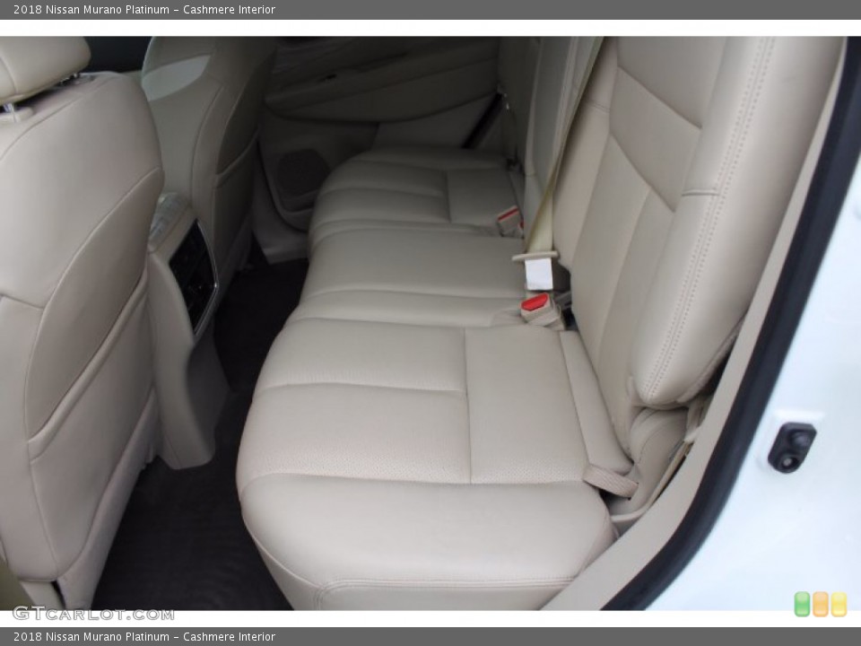 Cashmere Interior Rear Seat for the 2018 Nissan Murano Platinum #140799539