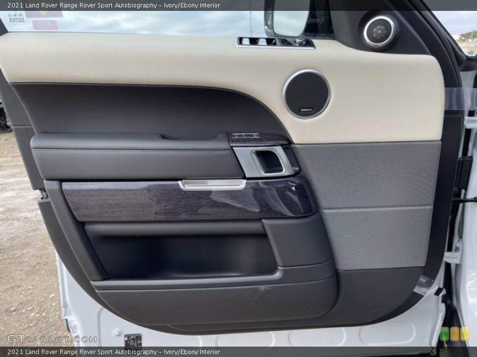 Ivory/Ebony Interior Door Panel for the 2021 Land Rover Range Rover Sport Autobiography #140802887