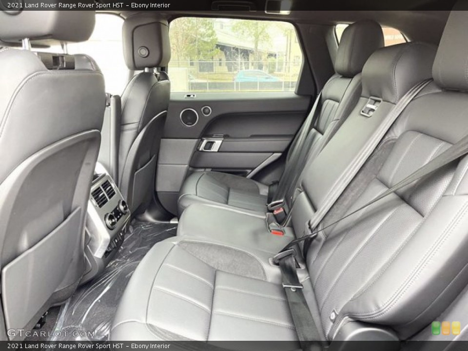 Ebony Interior Rear Seat for the 2021 Land Rover Range Rover Sport HST #140803697