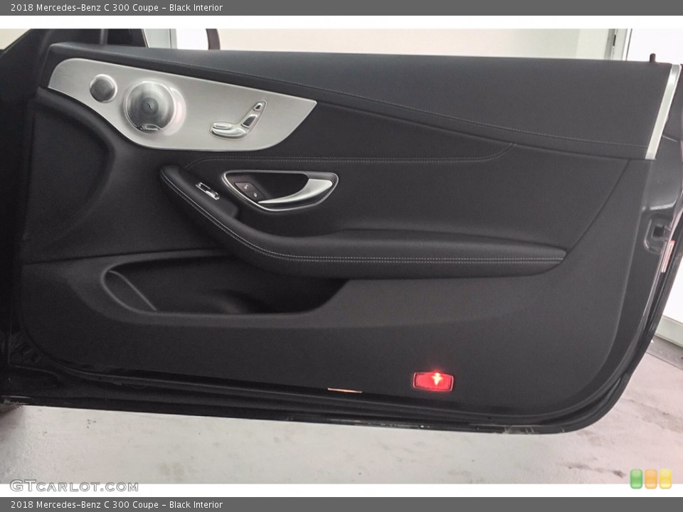 Black Interior Door Panel for the 2018 Mercedes-Benz C 300 Coupe #140803934