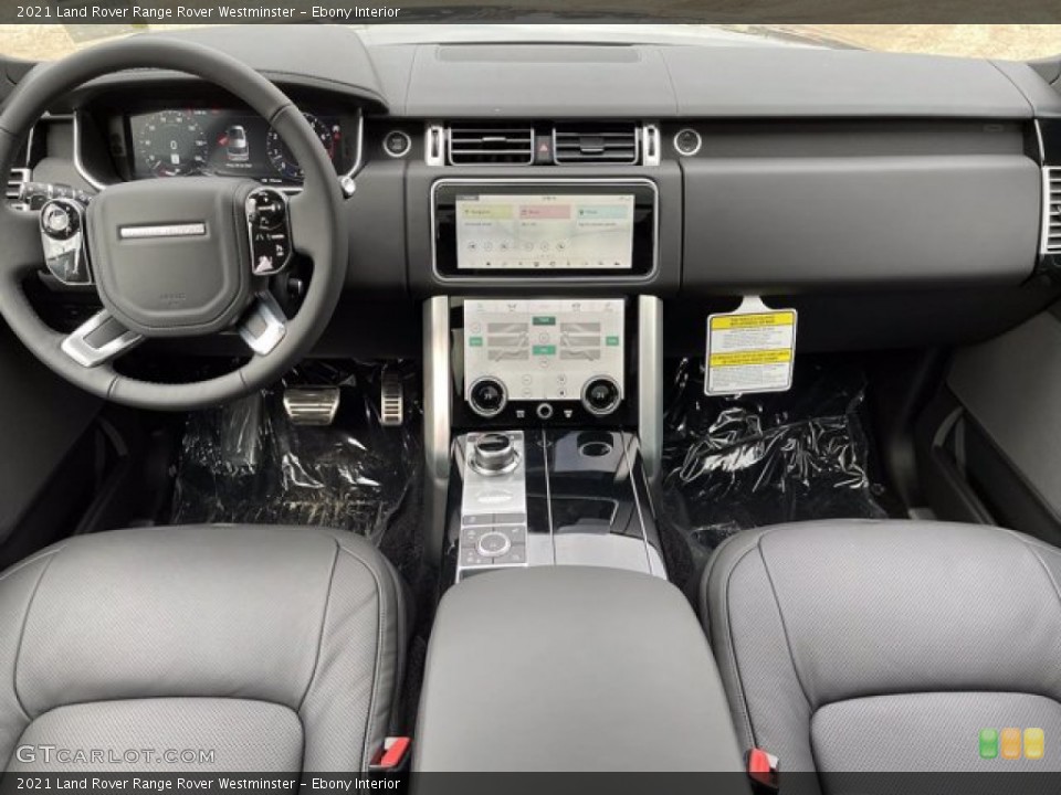 Ebony Interior Dashboard for the 2021 Land Rover Range Rover Westminster #140804069