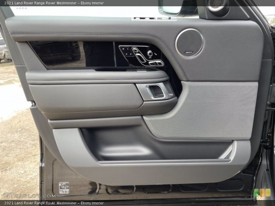 Ebony Interior Door Panel for the 2021 Land Rover Range Rover Westminster #140804090