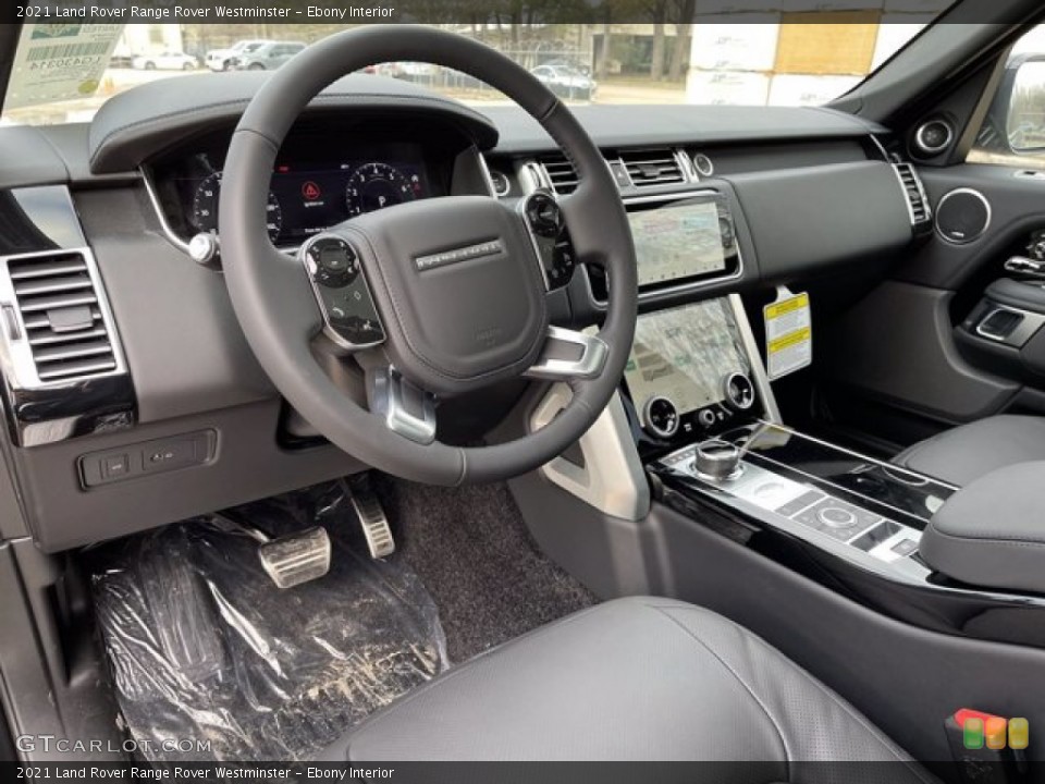 Ebony Interior Photo for the 2021 Land Rover Range Rover Westminster #140804102
