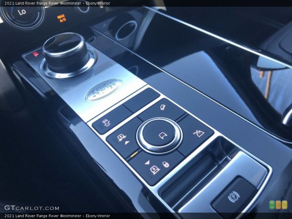 Ebony Interior Controls for the 2021 Land Rover Range Rover Westminster #140804237