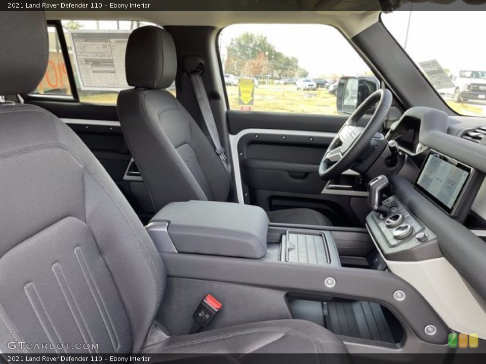 Ebony Interior Photo for the 2021 Land Rover Defender 110 #140804273