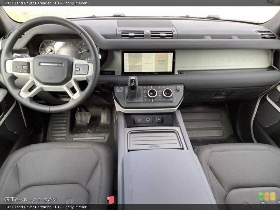 Ebony Interior Dashboard for the 2021 Land Rover Defender 110 #140804276