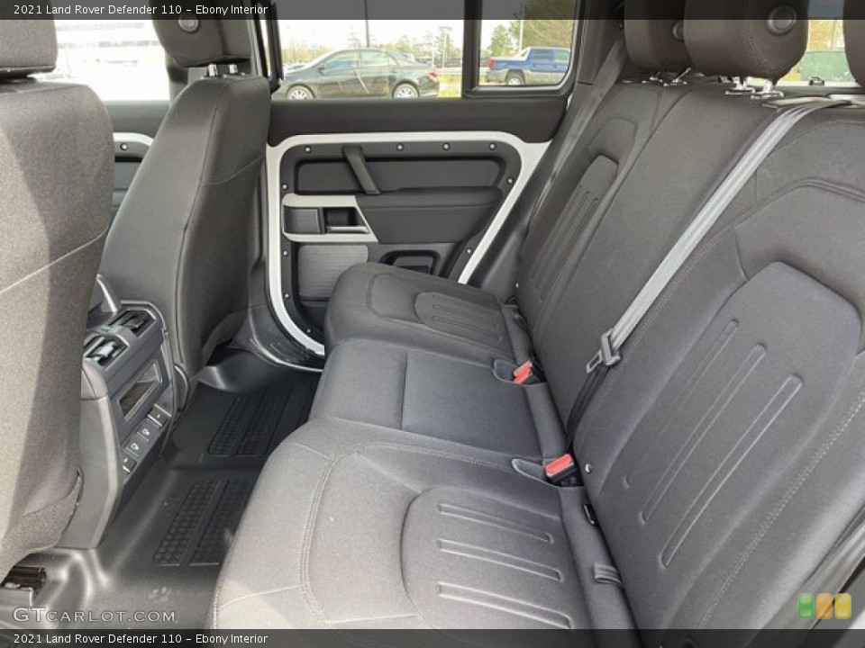 Ebony Interior Rear Seat for the 2021 Land Rover Defender 110 #140804279