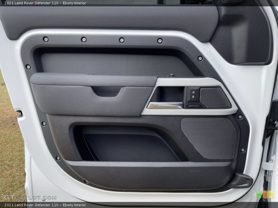 Ebony Interior Door Panel for the 2021 Land Rover Defender 110 #140804300