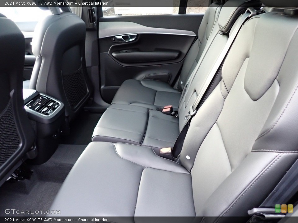 Charcoal Interior Rear Seat for the 2021 Volvo XC90 T5 AWD Momentum #140805158