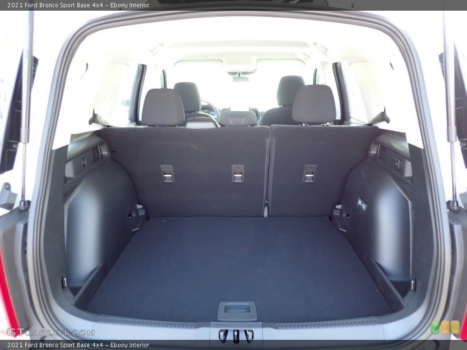 Ebony Interior Trunk for the 2021 Ford Bronco Sport Base 4x4 #140807357