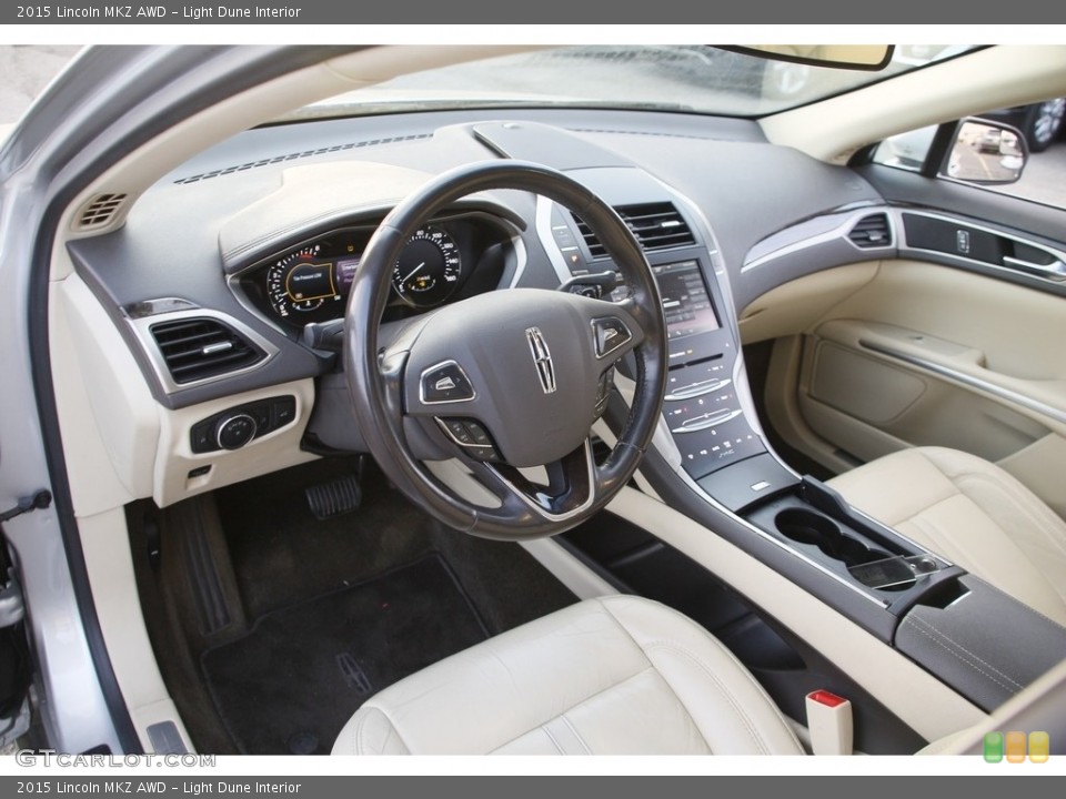 Light Dune Interior Photo for the 2015 Lincoln MKZ AWD #140809781