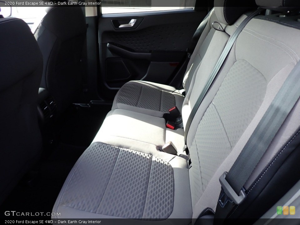 Dark Earth Gray Interior Rear Seat for the 2020 Ford Escape SE 4WD #140813423