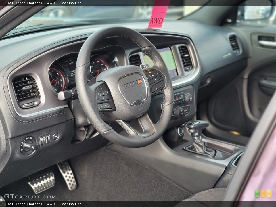 Black Interior Dashboard for the 2021 Dodge Charger GT AWD #140815687