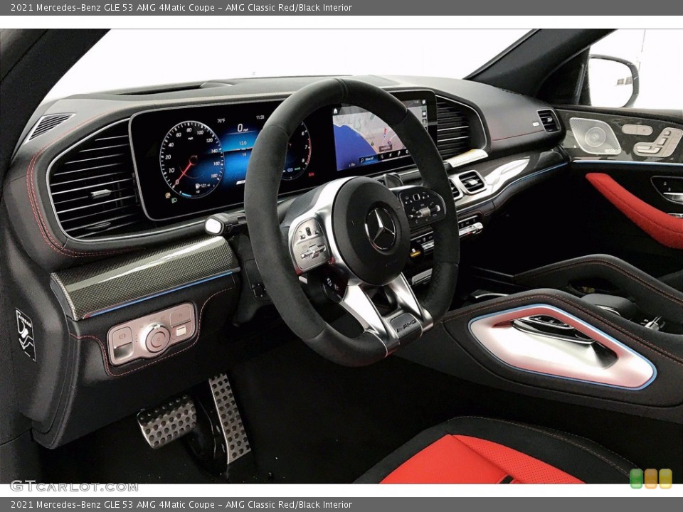 AMG Classic Red/Black Interior Dashboard for the 2021 Mercedes-Benz GLE 53 AMG 4Matic Coupe #140816801