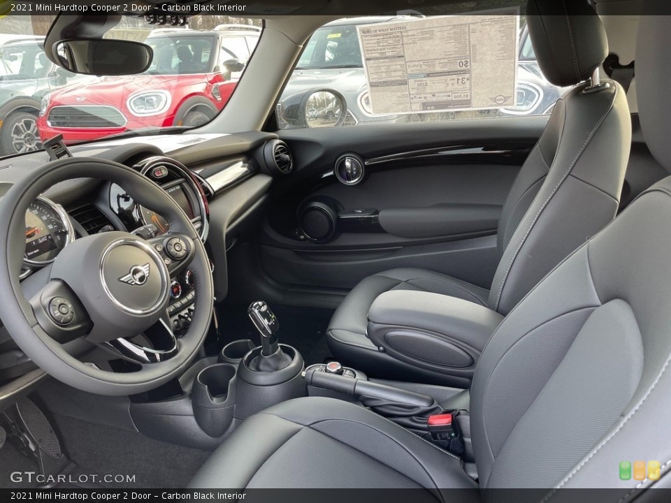 Carbon Black Interior Front Seat for the 2021 Mini Hardtop Cooper 2 Door #140817262