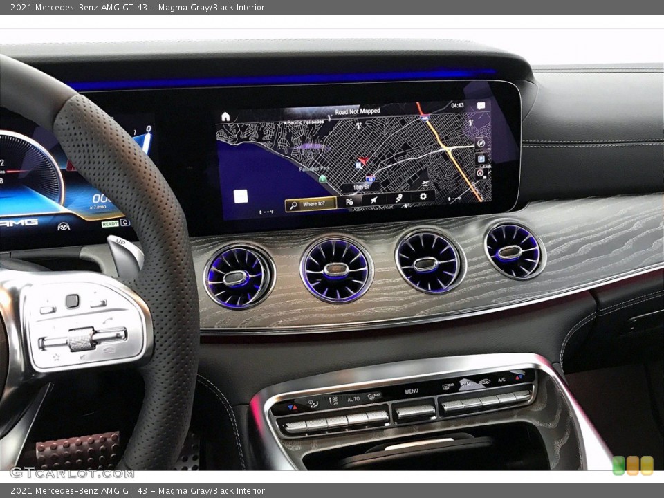 Magma Gray/Black Interior Navigation for the 2021 Mercedes-Benz AMG GT 43 #140817488