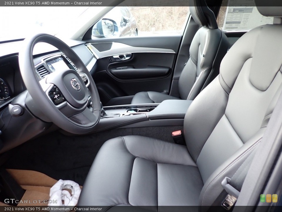 Charcoal Interior Front Seat for the 2021 Volvo XC90 T5 AWD Momentum #140819696