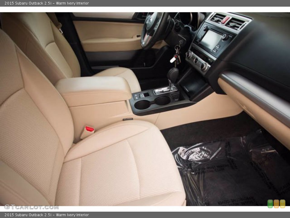 Warm Ivory Interior Front Seat for the 2015 Subaru Outback 2.5i #140819810