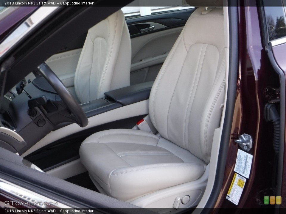Cappuccino Interior Front Seat for the 2018 Lincoln MKZ Select AWD #140821047