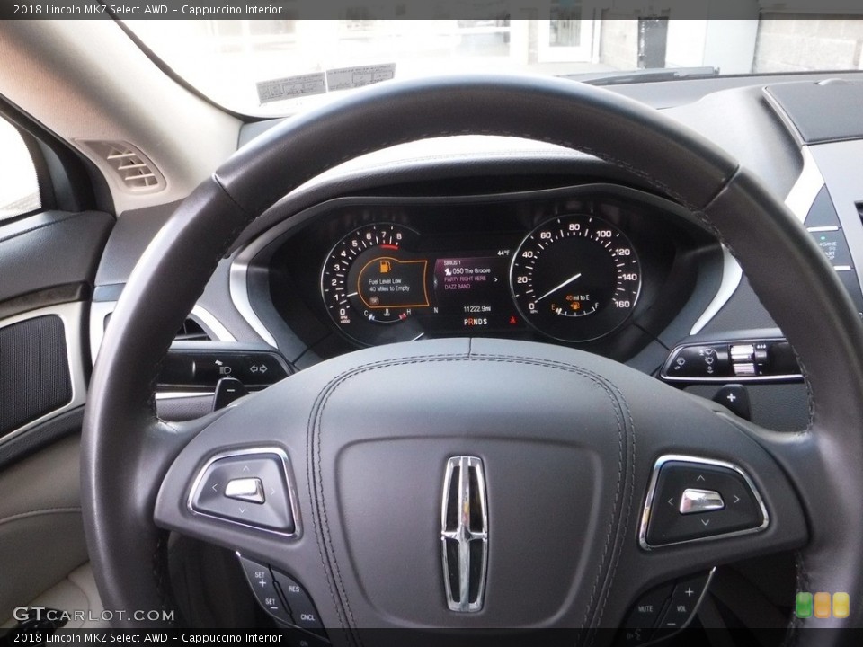 Cappuccino Interior Steering Wheel for the 2018 Lincoln MKZ Select AWD #140821065