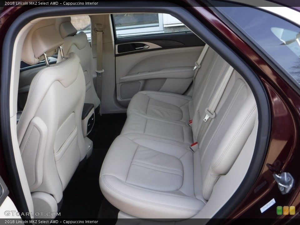 Cappuccino Interior Rear Seat for the 2018 Lincoln MKZ Select AWD #140821077