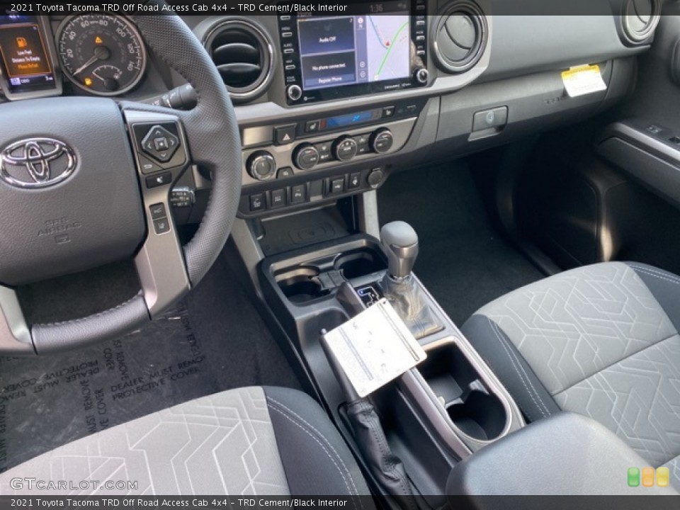 TRD Cement/Black Interior Front Seat for the 2021 Toyota Tacoma TRD Off Road Access Cab 4x4 #140821788