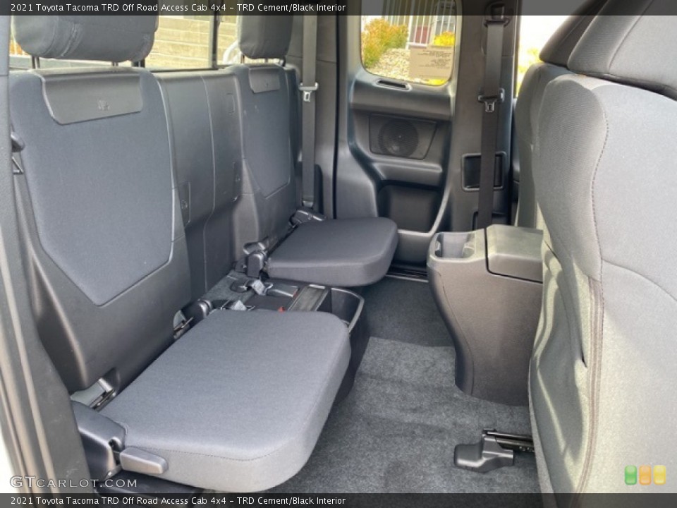 TRD Cement/Black Interior Rear Seat for the 2021 Toyota Tacoma TRD Off Road Access Cab 4x4 #140821857