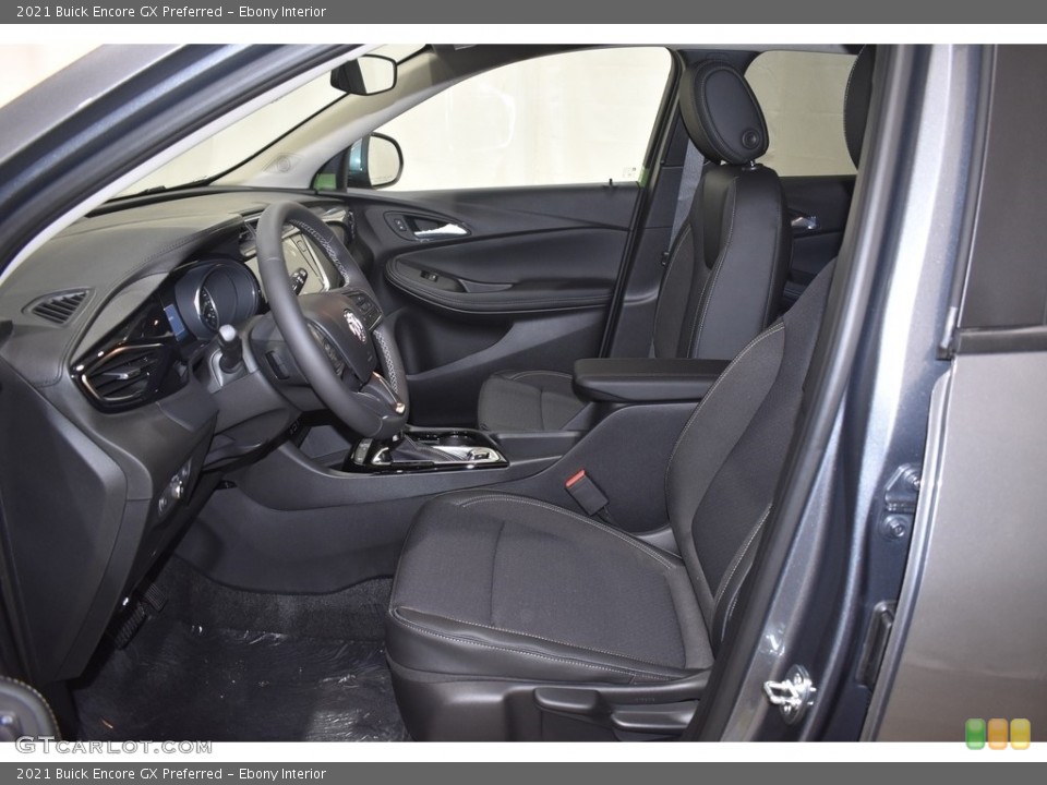 Ebony Interior Photo for the 2021 Buick Encore GX Preferred #140823502