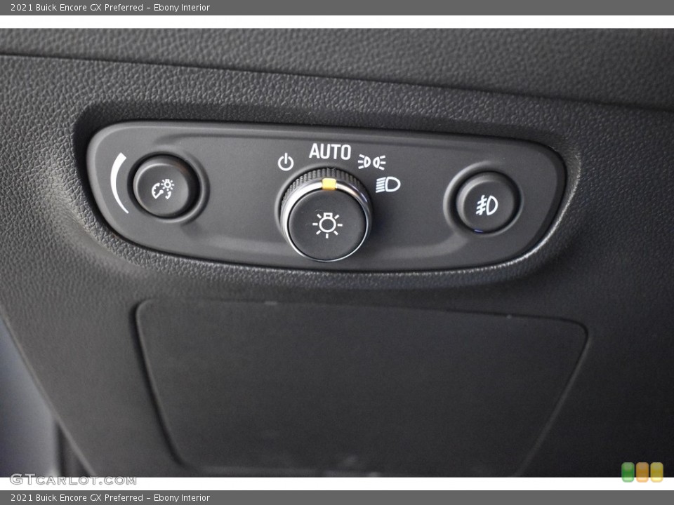 Ebony Interior Controls for the 2021 Buick Encore GX Preferred #140823547