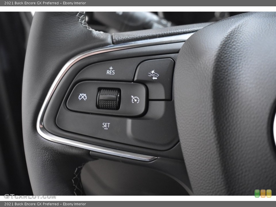 Ebony Interior Steering Wheel for the 2021 Buick Encore GX Preferred #140823574