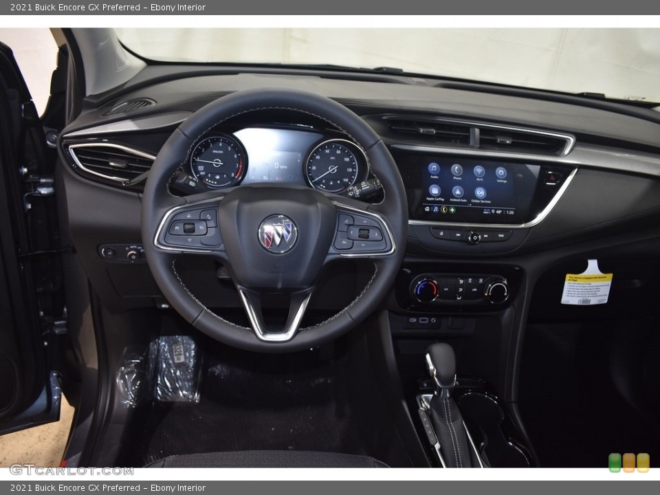 Ebony Interior Dashboard for the 2021 Buick Encore GX Preferred #140823595