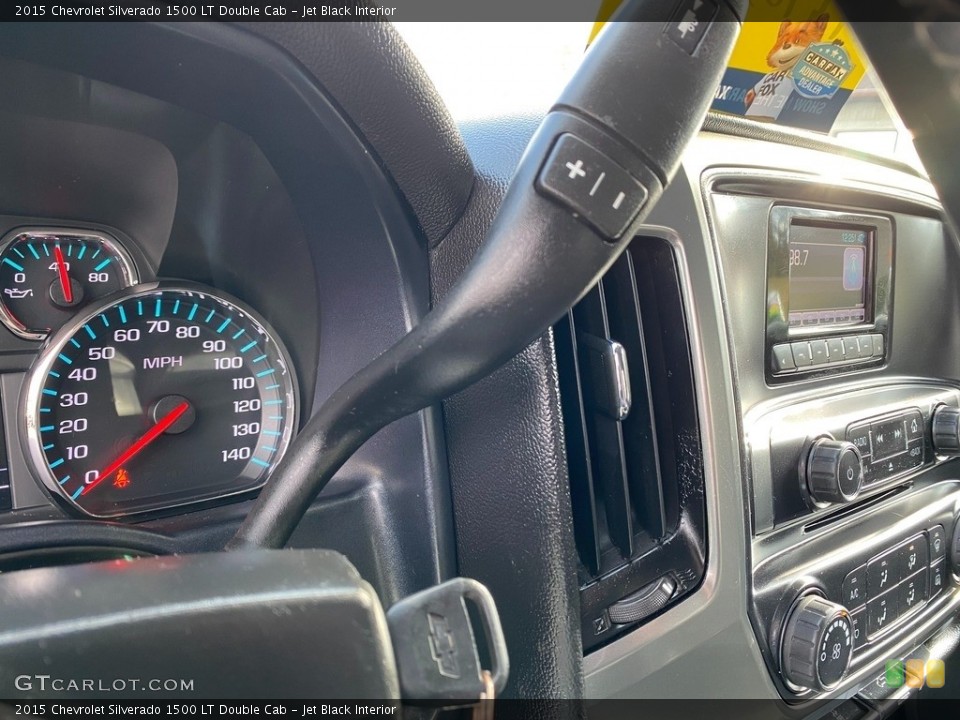 Jet Black Interior Transmission for the 2015 Chevrolet Silverado 1500 LT Double Cab #140826121