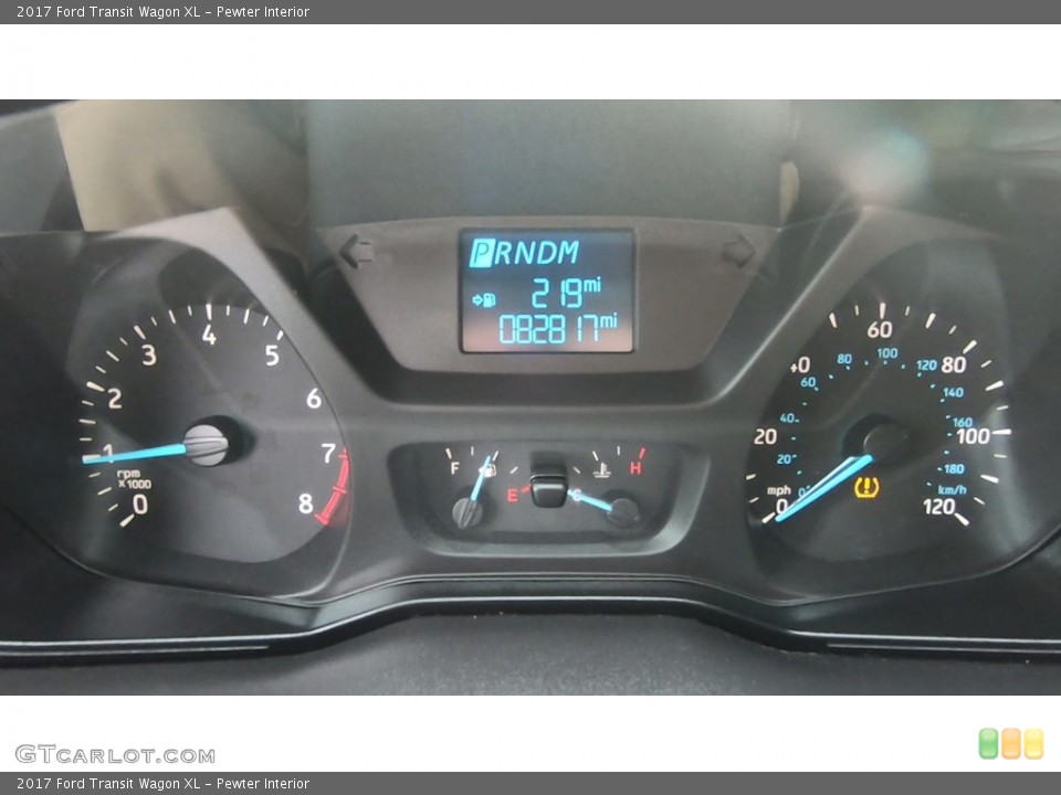 Pewter Interior Gauges for the 2017 Ford Transit Wagon XL #140826148