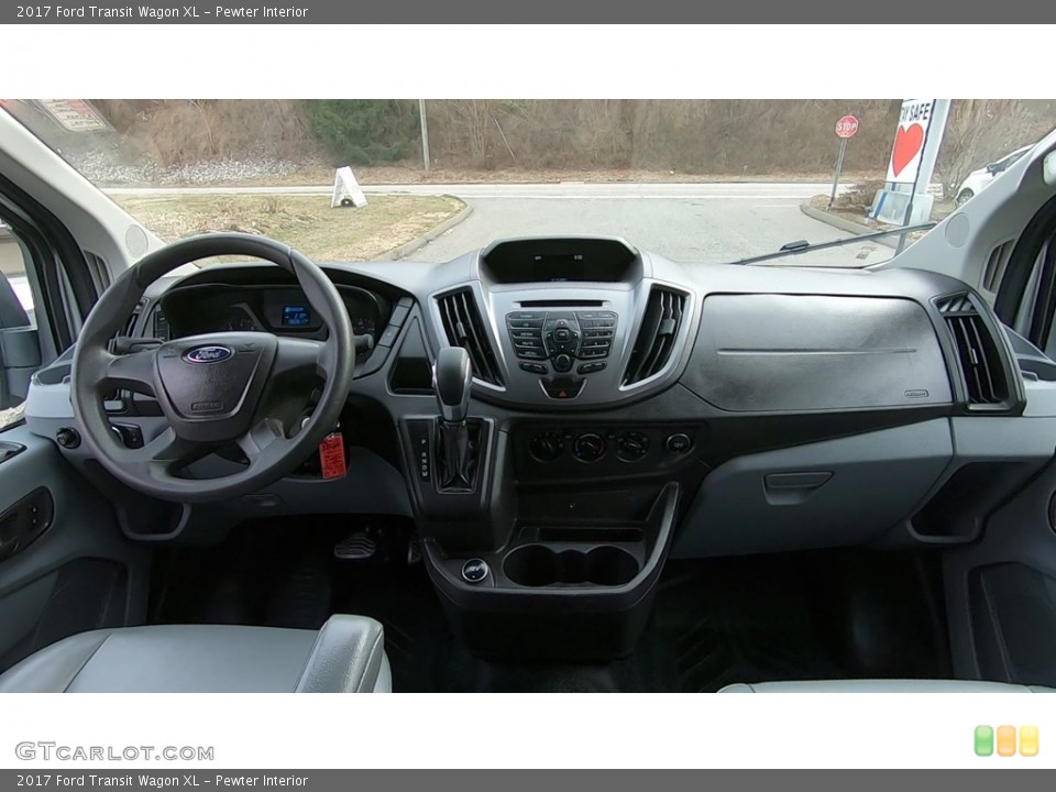 Pewter Interior Dashboard for the 2017 Ford Transit Wagon XL #140826268